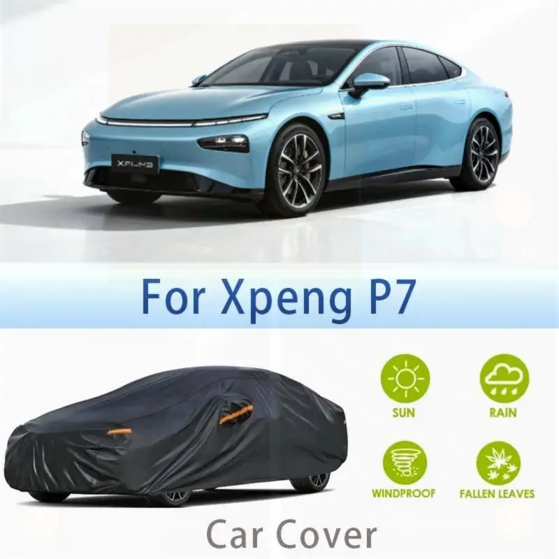 

For Xpeng P7 Outdoor Protection Waterproof Dustproof Xpeng P7 Accessories for Xpeng P7 2023 Car Covers