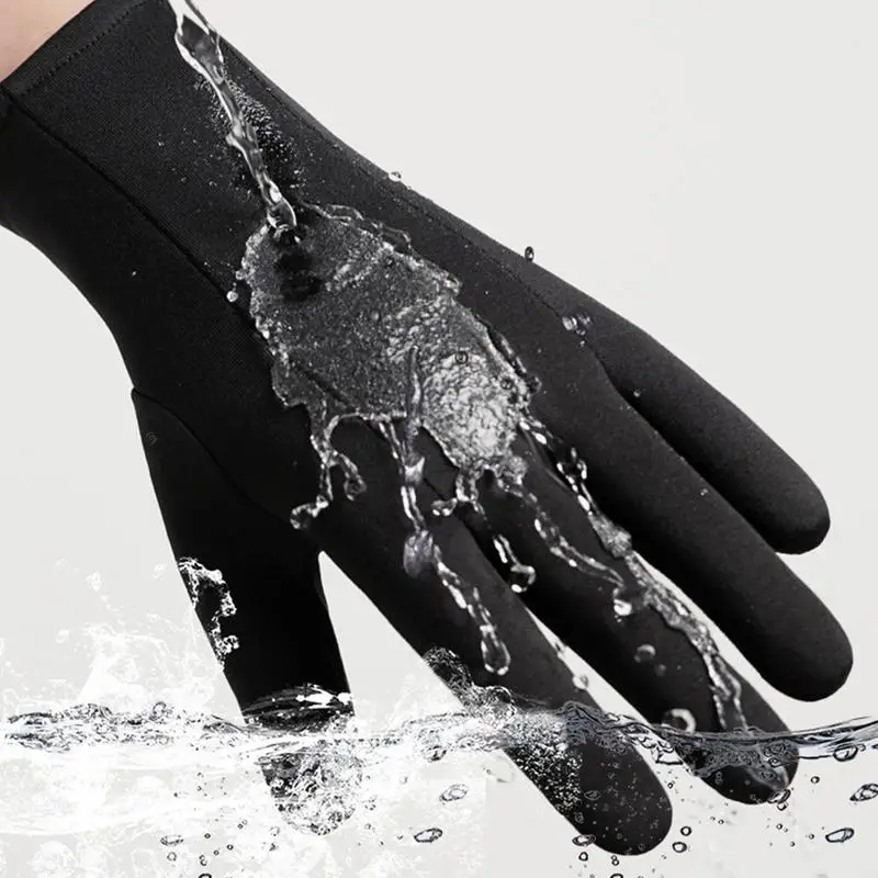 Ski Gloves Liners Thermal Warm Touch Screen Gloves ,Suit for Men &Women Cycling&Running Thin & Lightweight Winter Gloves ﻿