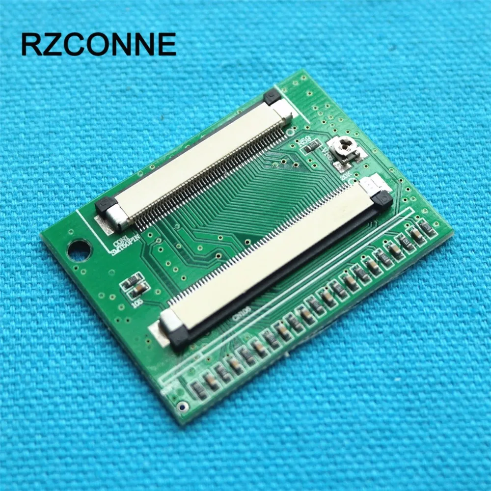 Adaptador de conector TTL para LCD, 60 pinos para 50 pinos, ZIF, 0,5mm, HSD070IDW1, HSD080IDW1