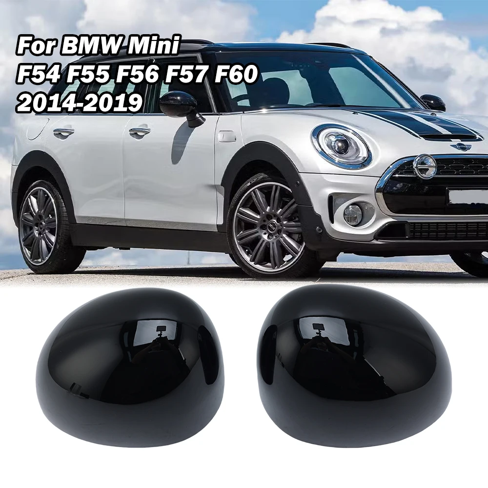 Rearview Mirror RHD Cover Caps For BMW Mini F54 F55 F56 F57 F60 2014-2019 Replacement Part Door Side Mirror Cap Car Accessories