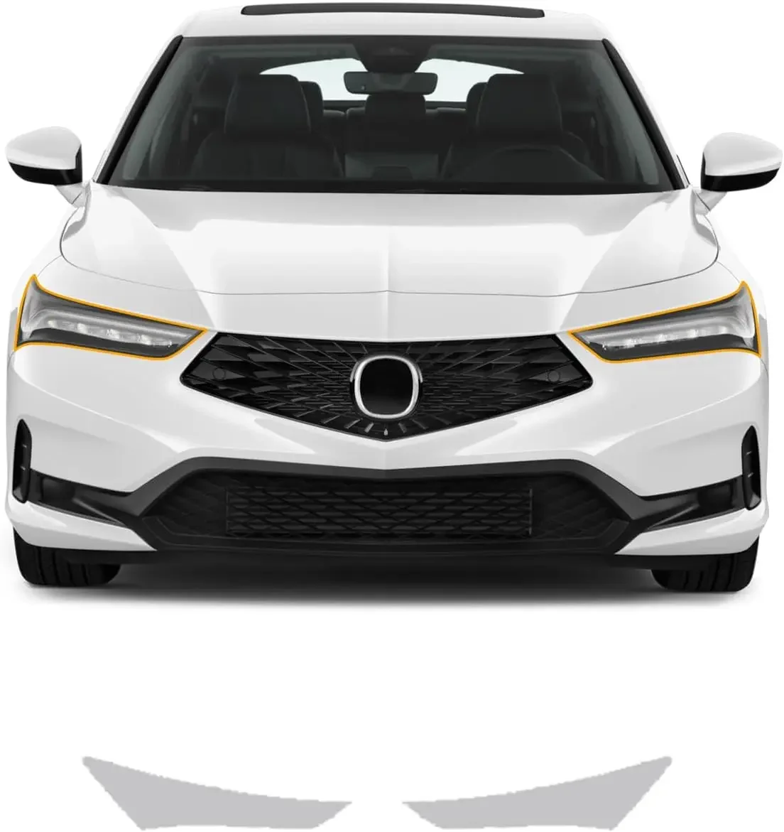 

For 2023 UP Acura Integra Precut Paint Protection Film 8.5 Mil TPU PPF Clear Car HD Scratch Resistant Exterior Kit Headlights