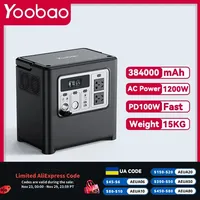 Yoobao EN1200Q Power Station 384000mAh Power Bank for mini 4 pro Redmi 10C Iphone 14 Pro Max Realme GT NEO 3T OnePlus 10T