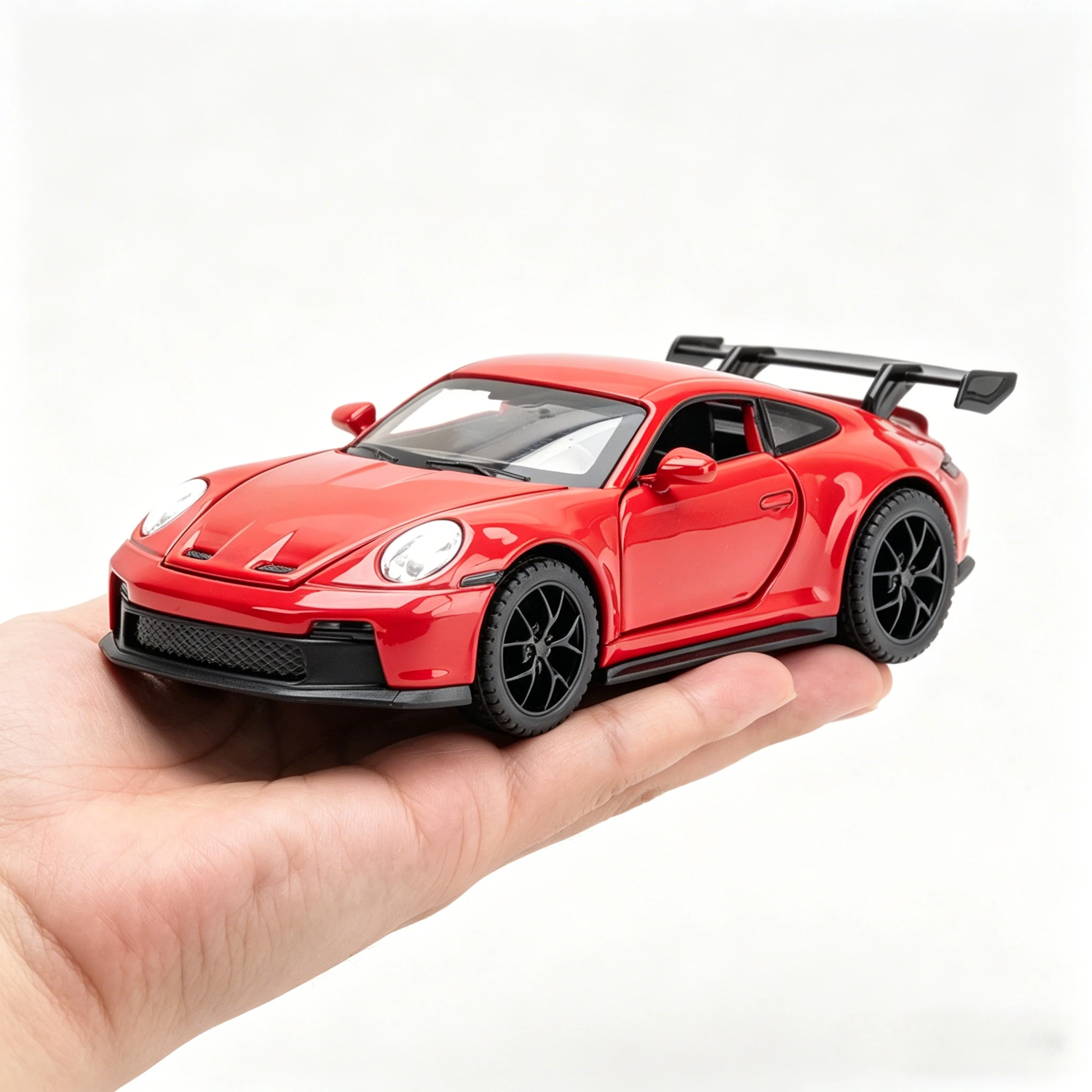 

Модель гоночного автомобиля 1:32 911 GT3 RS из литого сплава, детская игрушечная машинка, имитация миниатюр, со звуком и светом, подарок для мальчика