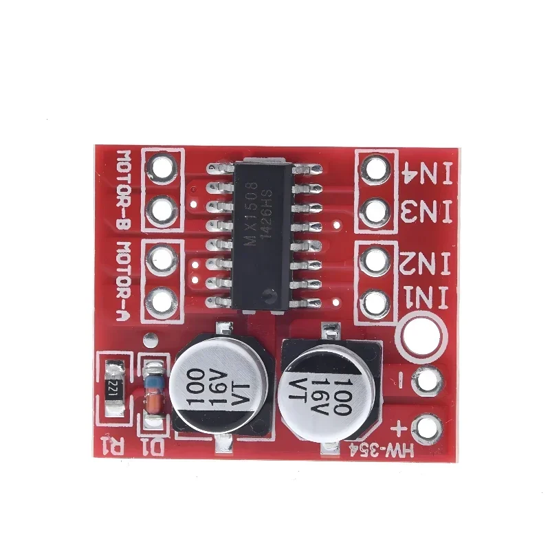 L298N DC Motor Driver Module L298N Stepper Motor Smart Car Robot Breadboard Peltier High Power L298 DC Motor Driver for Arduino