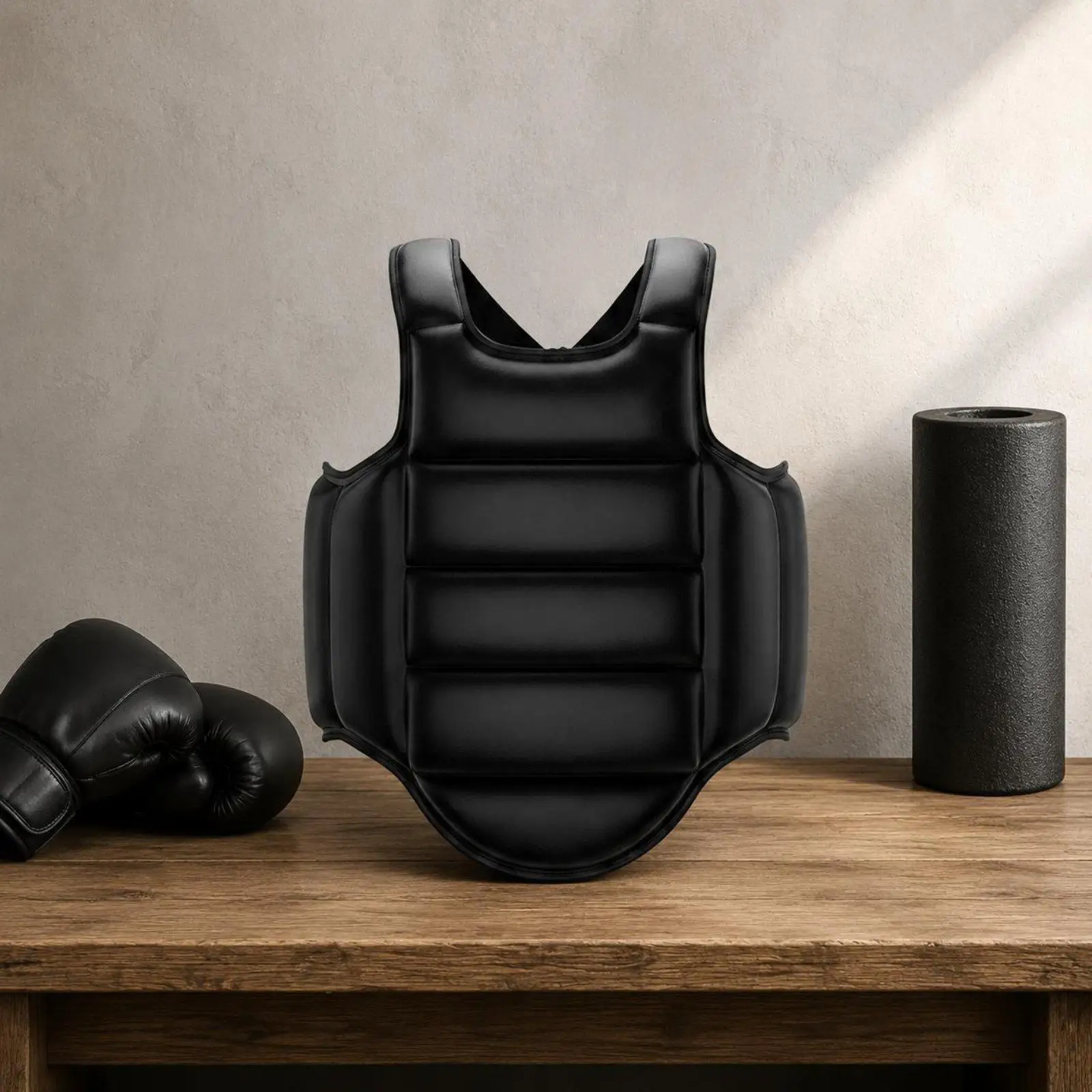 Taekwondo Chest Protector Thick Padding Chest Security Gear Martial Arts Protective Vest for Karate Sanda Practice