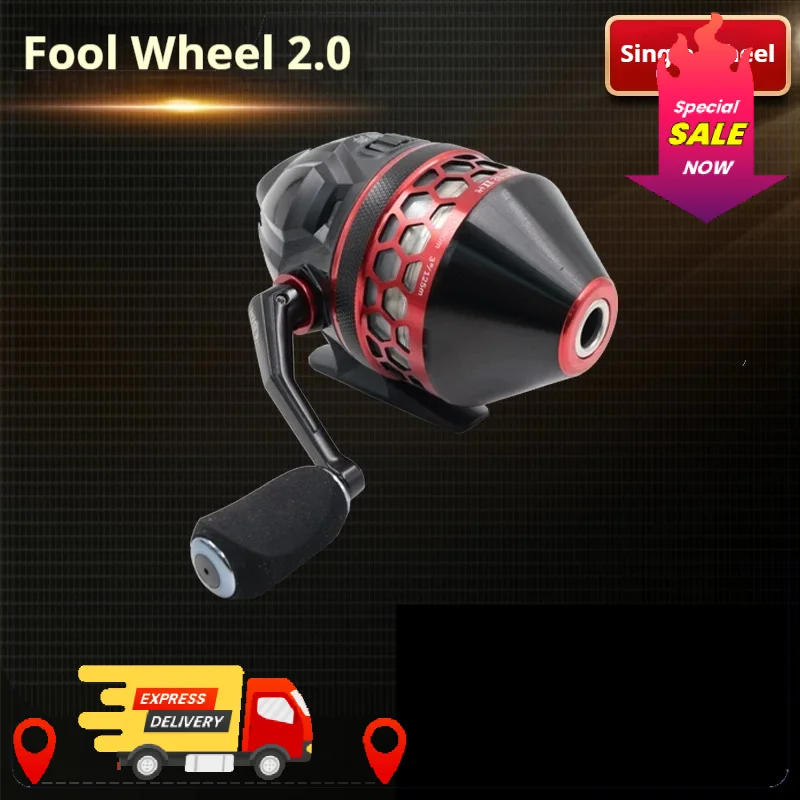 2nd-gen-closed-spincast-bow-fishing-reel-left-right-handle-metal-anti-tangle-slingshot-fish-dart-reel