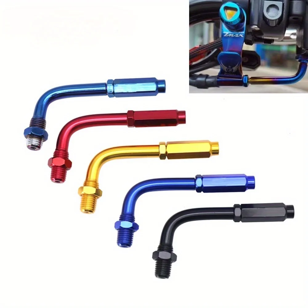 1 قطعة دراجة نارية 90 درجة قابل للتعديل خنق كابل المسمار رئيس دراجة نارية أجزاء دراجة نارية الملحقات #1