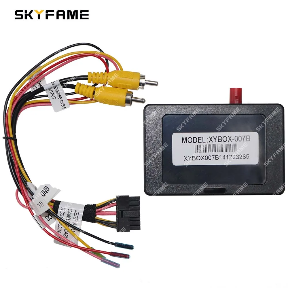 

SKYFAME Car Factory Camera Retention Interface LDVS To CVBS Adapter Decoder For Chrysler Jeep Wrangler