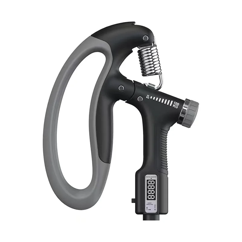 

Adjustable Hand Grip Strengthener with Counter, 10‑100KG Hand Strength Trainer for, Office, Gym, etc