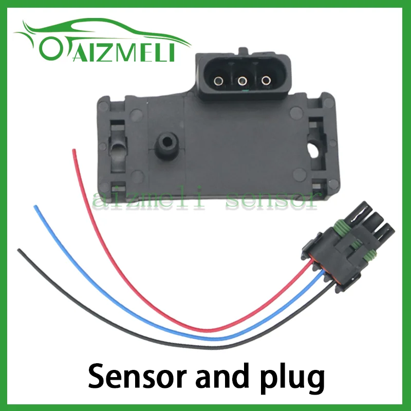 

Датчик абсолютного давления в коллекторе MAP 3 бар 12223861 для GMC Cadillac Chevrolet Pontiac Buick, новый OEM 16040749 23528418 28182635