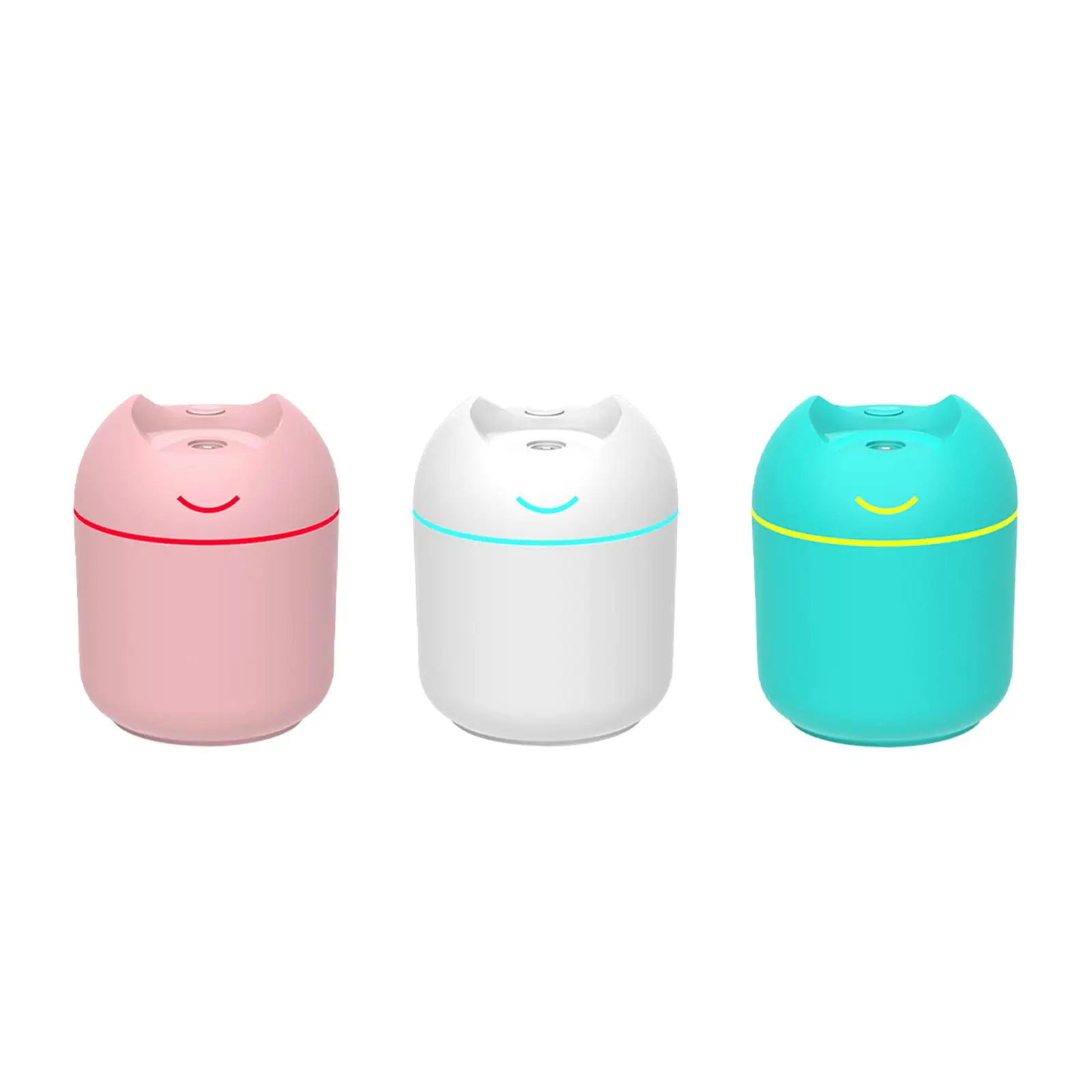 침실용 소형 가습기, 분위기 있는 야간 조명, 미니 공기 가습기