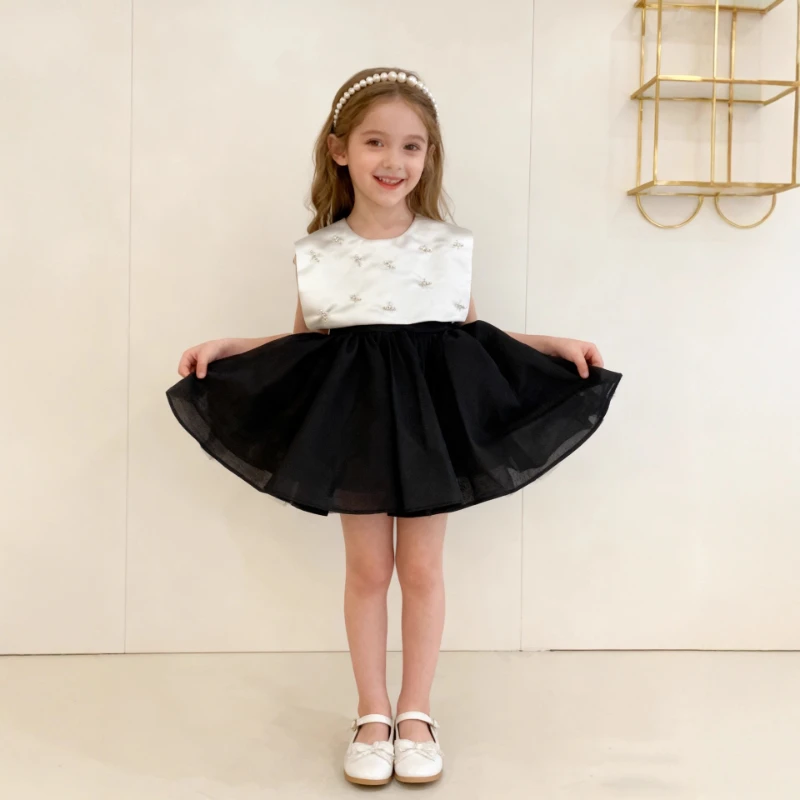 robe-de-soiree-en-satin-noir-pour-bebe-ideale-pour-le-premier-anniversaire-robe-de-demoiselle-d'honneur-robe-de-princesse-tenue-de-ceremonie-robe-de-fete-tenue-de-celebration-pour-enfants