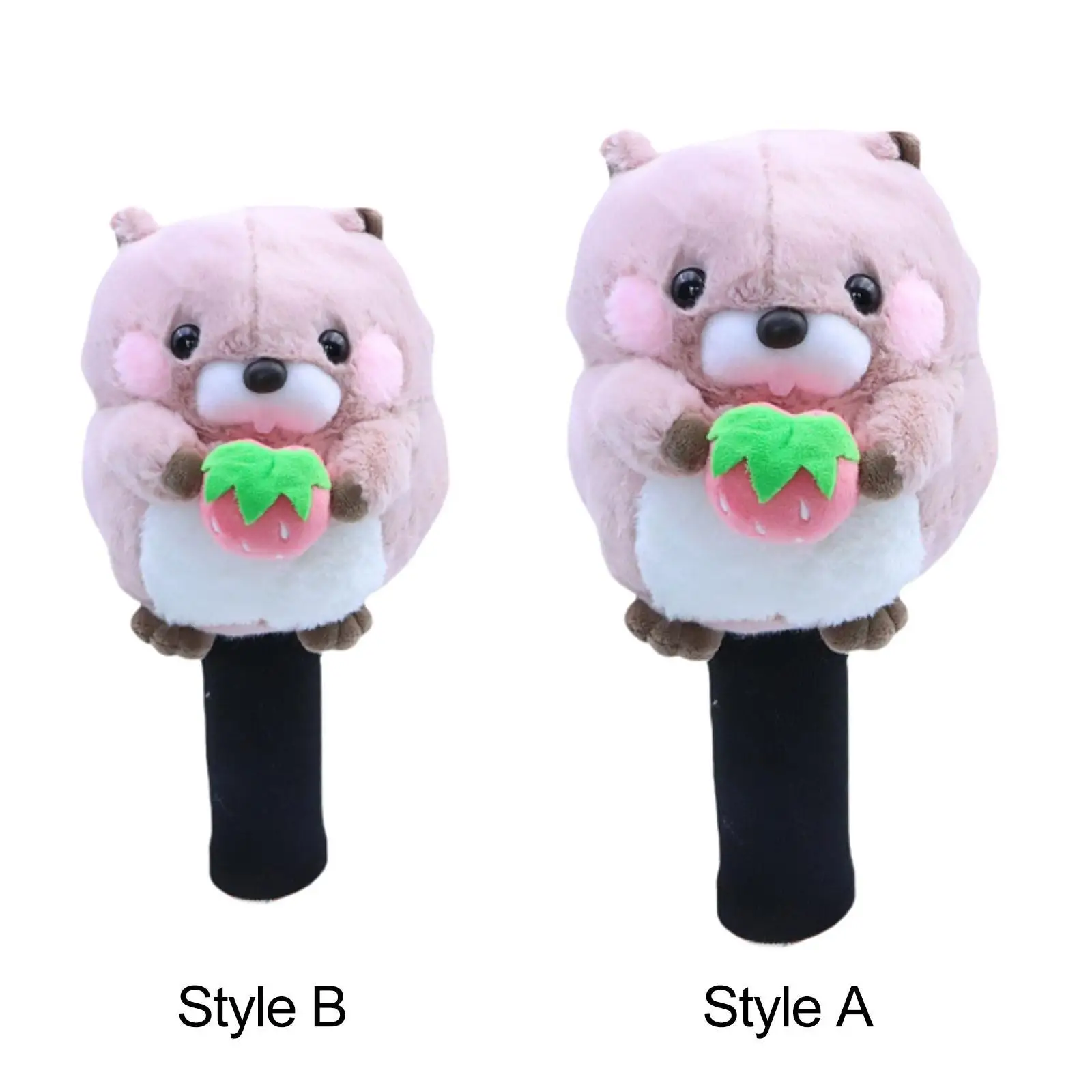 Golf Club Head Cover Funny Plush Golfer Equipment for Outdoor Adults Sports