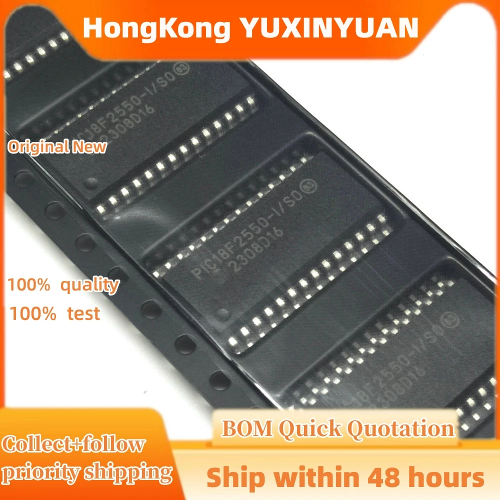 1PCS  PIC18F2550-ISO SOP-28  2580 2553 2523 2525 2520 CHIPS IN STOCK