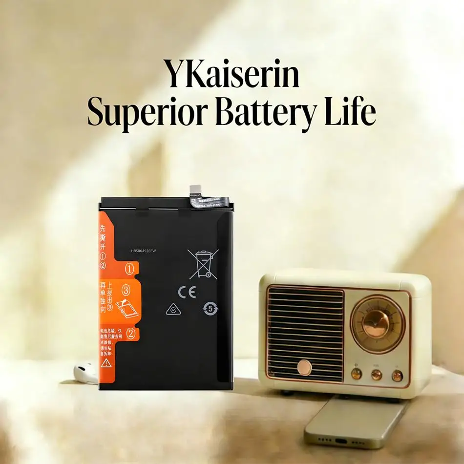 

Аккумулятор для мобильного телефона Huawei Honor X40, долговечный, 4800 мАч, HB506492EFW, с хорошей работой при низких температурах