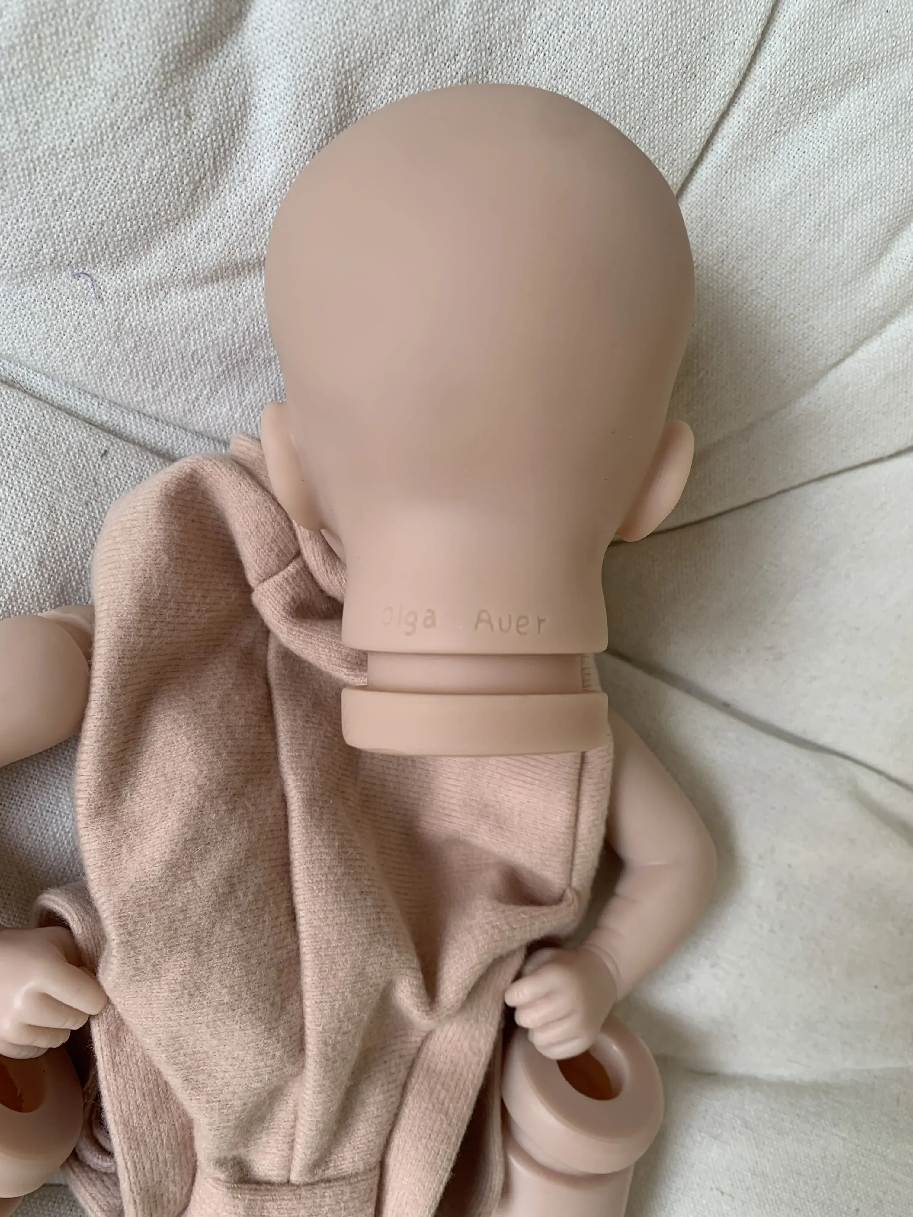 11inch Salia Reborn Doll Kit with Signature Unfinished Mini Doll Parts Reborn Blank Doll Kit with Body and Eyes