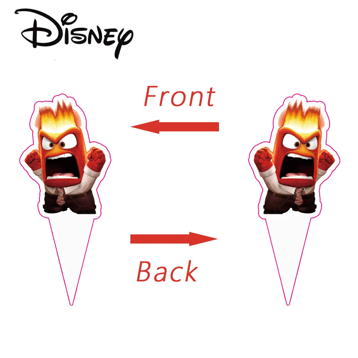 25 قطعة من أغطية الكيك من Disney Inside Out2، أغطية الكب كيك، زينة عيد الميلاد من الداخل إلى الخارج، مستلزمات الحفلات ذات الطابع الداخلي