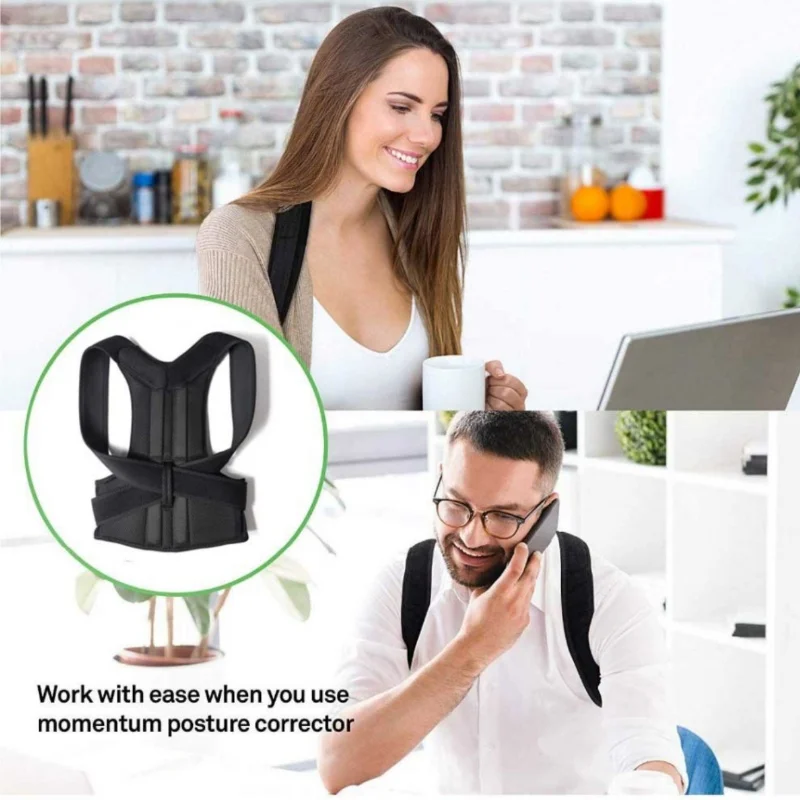 Buckel-Haltungskorrektur, Skoliose-Korrektor, Studenten-Haltungstrainer zur Buckelprävention, Korrektur der Unisex-Sitzhaltung – Detail 9