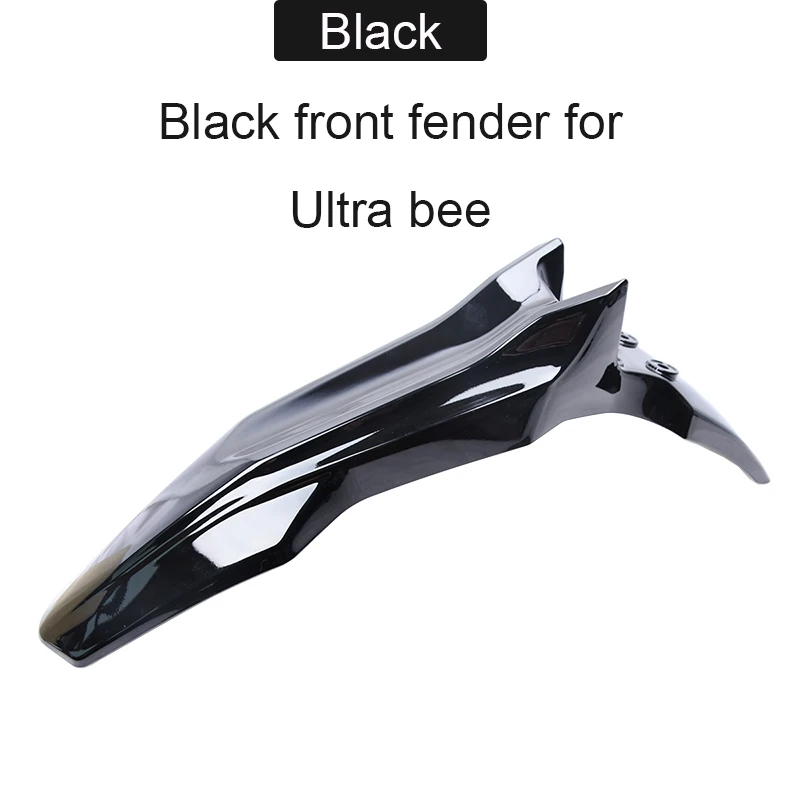 SURRON Ultra bee Original Carbon black front fender Black Mudguard Headlight shroud,Skid plate brackets, Brush guards