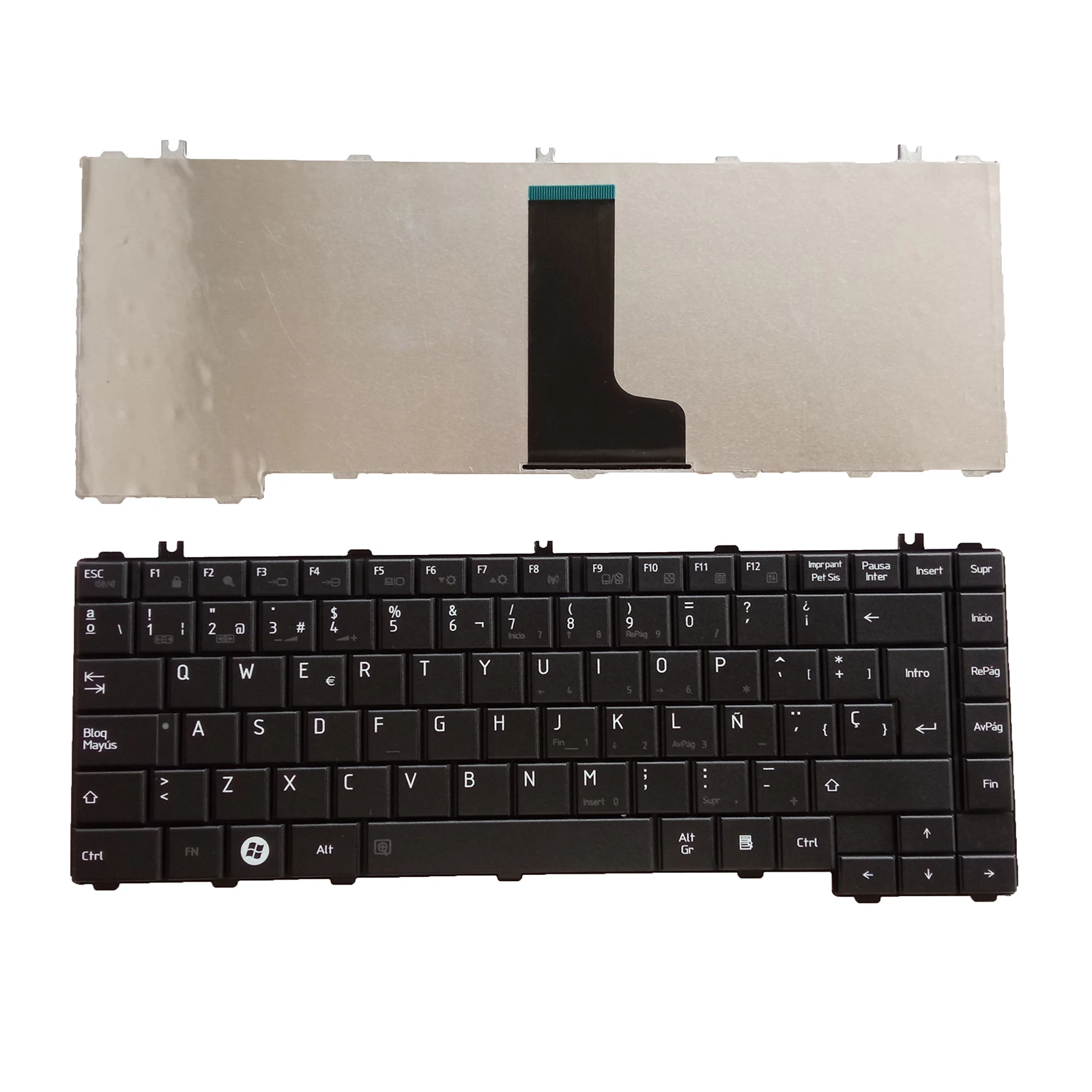 Spanish Keyboard For Toshiba Satellite L600 L600D L630 L635 L640 L640D L645 L645D