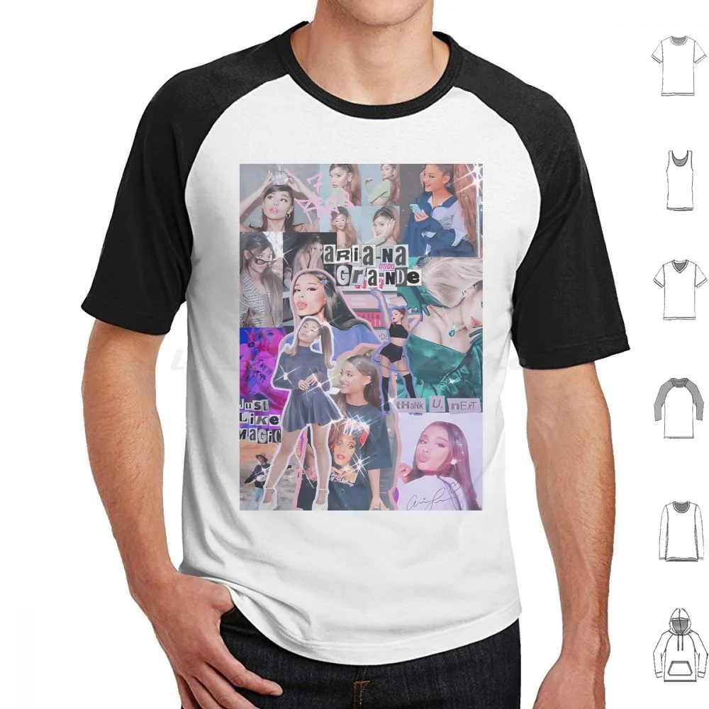 Vintage Pop Music R&b-The Best Singer 2024 Hoodies Long Sleeve Music Grandes Album Positions 90s Pop Pop Arianas Icon My