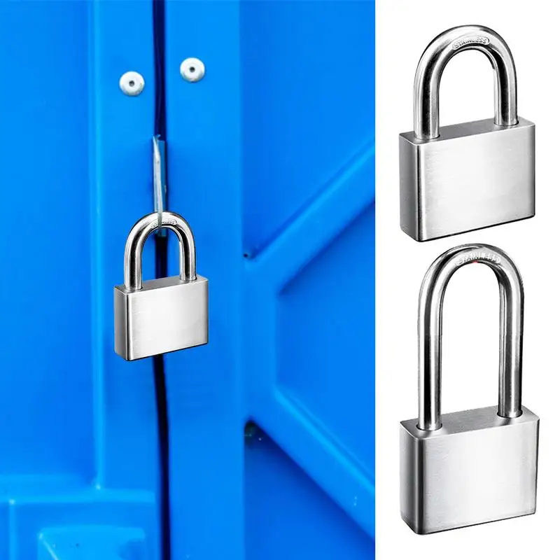 Padlocks for Lockers Anti-Rust Heavy-Duty Locks Outdoor Padlocks Weatherproof Keyed Padlock Locker Lock for Shed Gate Mailbox