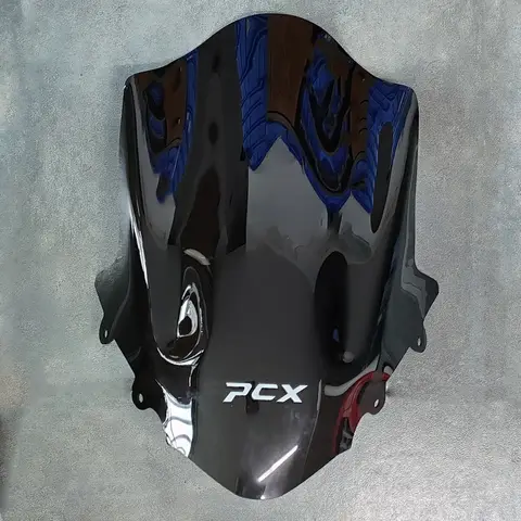 혼다 PCX 125 150 2010-2013 오토바이 프론트 페어링 액세서리 앞 유리 윈드 스크린 디플렉터 PCX125 PCX150 2011 2012