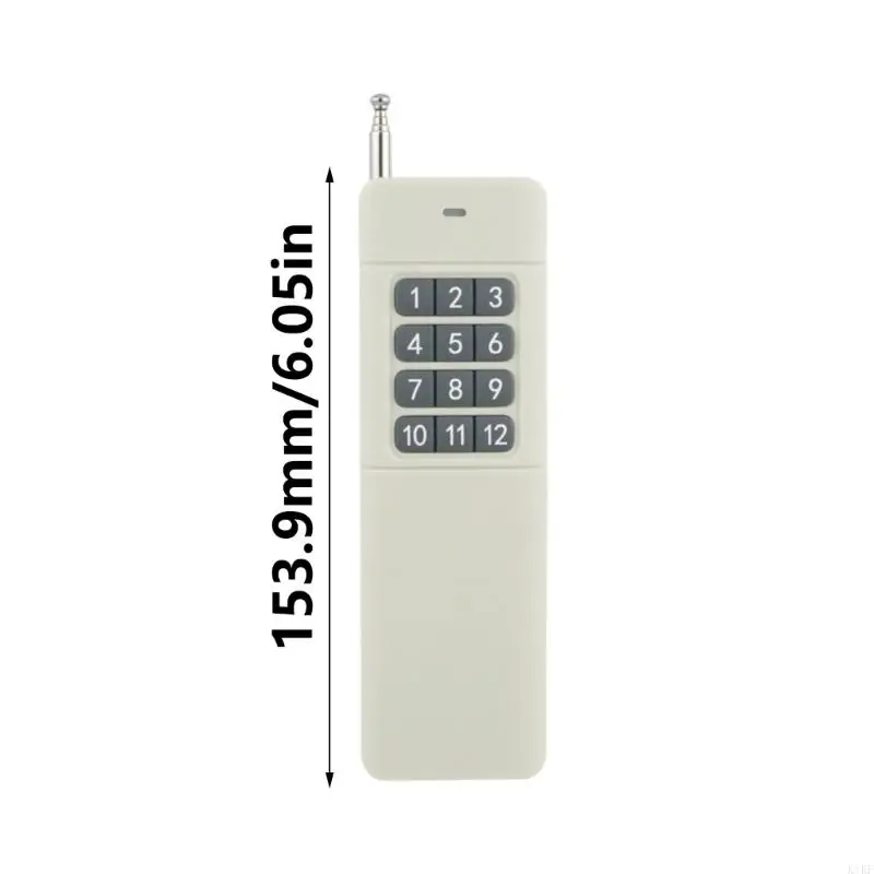 Commutateurs à distance sans fil 12 bouton Commutateurs télécommande multifonction 433 MHz K1KF