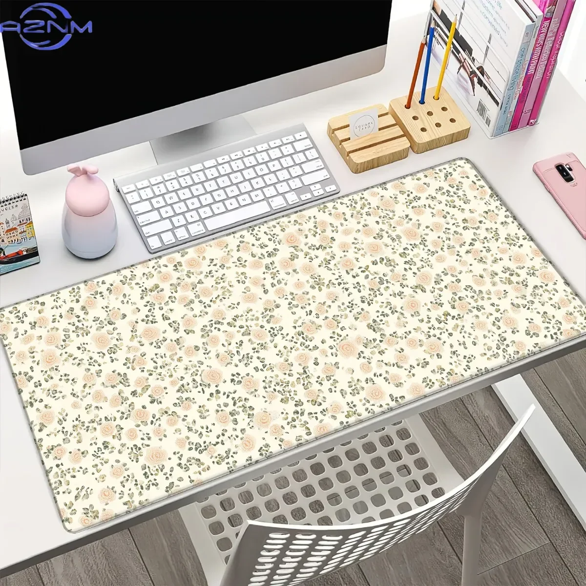 Wear Resistant Rubber Mouse Pad HD Printed Washable Desktop Mat Daily Use Office Gaming Laptop Accessory