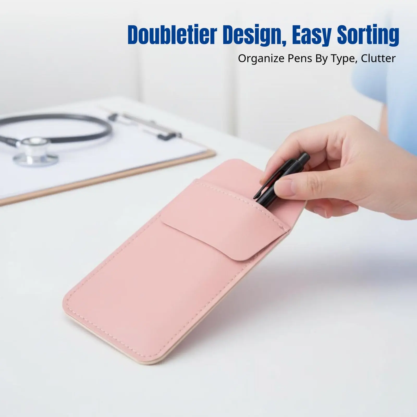 pu-leather-large-capacity-pen-pouch-double-compartment-durable-portable-pen-sleeve-multi-functional-pocket