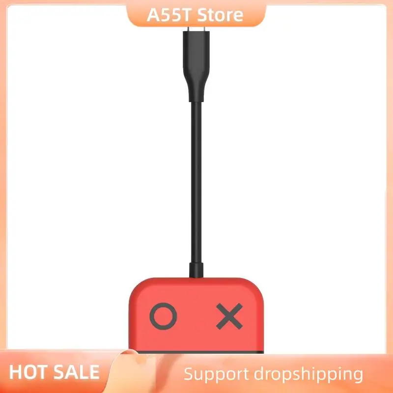 

A55T 3 In 1 Switch Hub USB3.0 Switch Base Docking Station Type-C To HD Screen Projector Converter For Switch/Switch OLED Durable