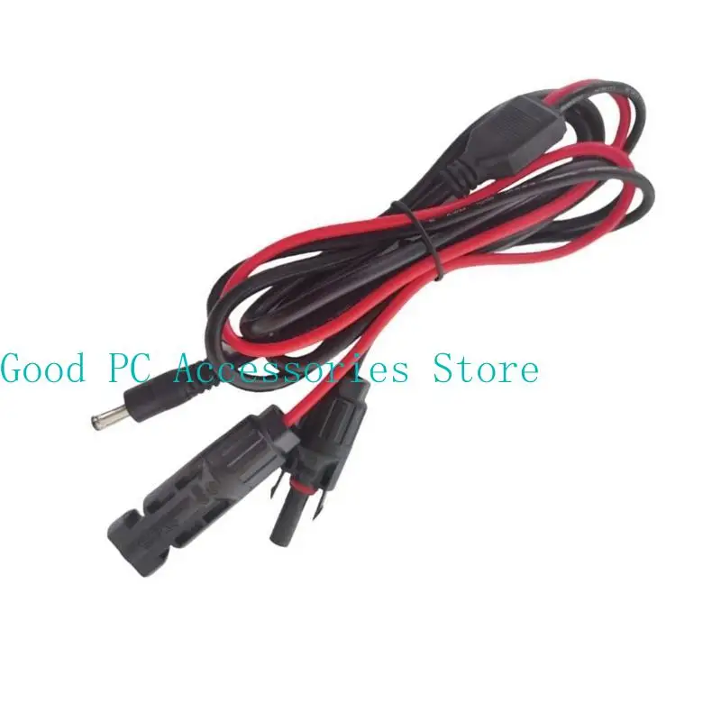 R53C zonnepaneel connectoren met 5,5 mmx2,1 mm adapterverlengiekabel 16AWG