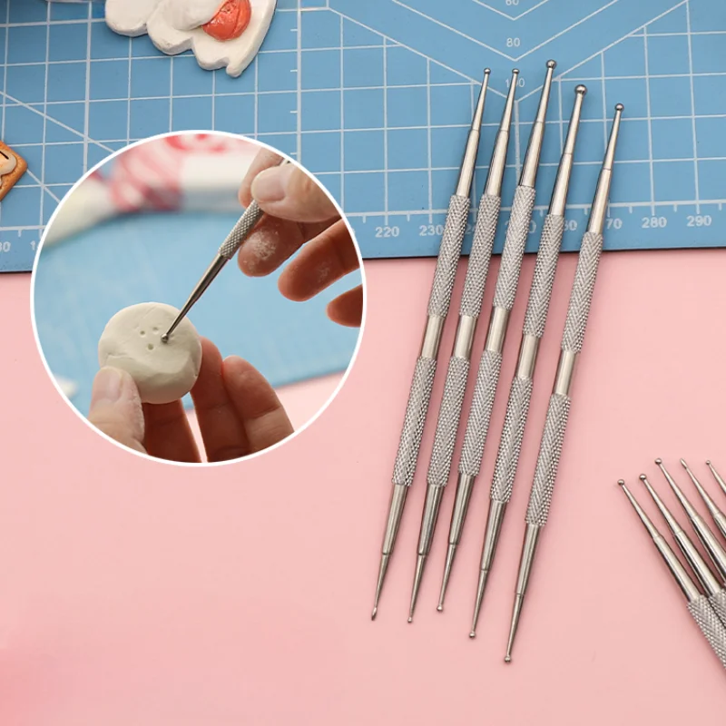 5Pcs Set Soft Potte…