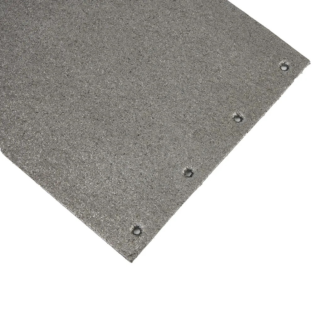 2 قطعة 169*110 مللي متر قاعدة الكربون لوحة الوسادة ث/4 ثقوب دعم ورقة ل 9403 MT190 MT9 حزام ساندر أدوات كهربائية أجزاء