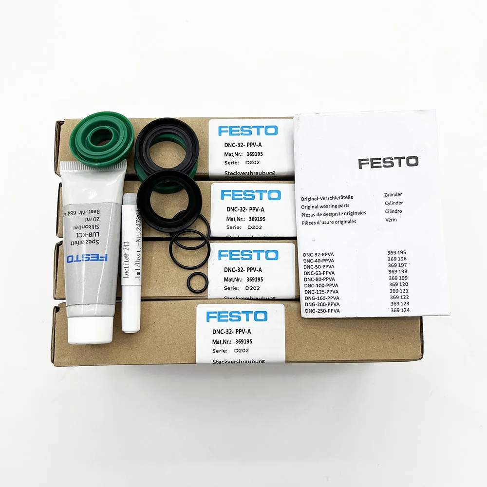 DNC-80-PPV-A 369199 FESTO Repair Kit For DNC Cylinder