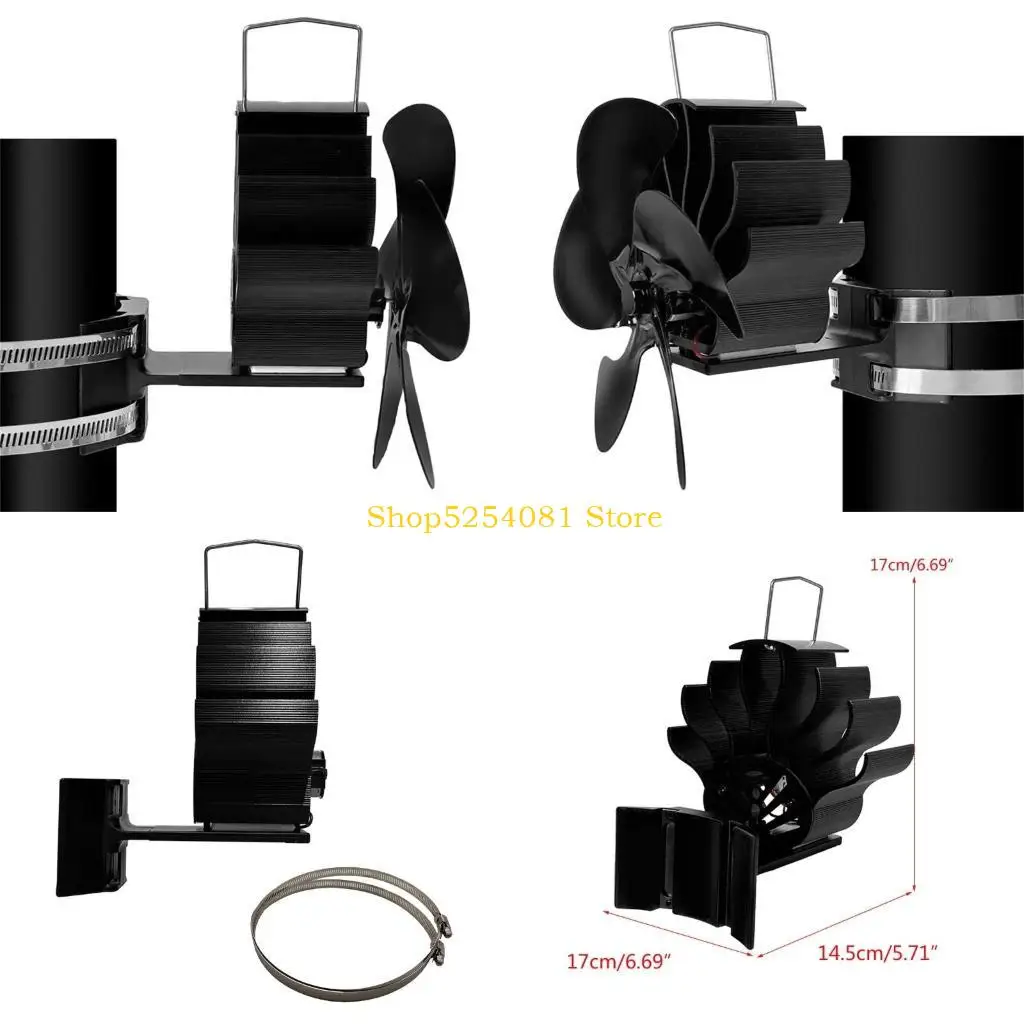 

Вентилятор камина, не работающий на Axyc, вентилятор плиты для дополнительной тепловой тепловой циркуляции