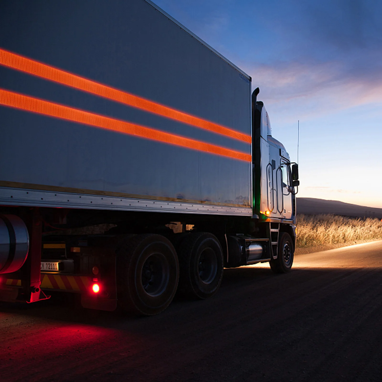 

Reflective Tape 1 Roll Outdoor Waterproof Reflective Sticker for Night Visibility Safety Warning Decal for Equipment Clothing