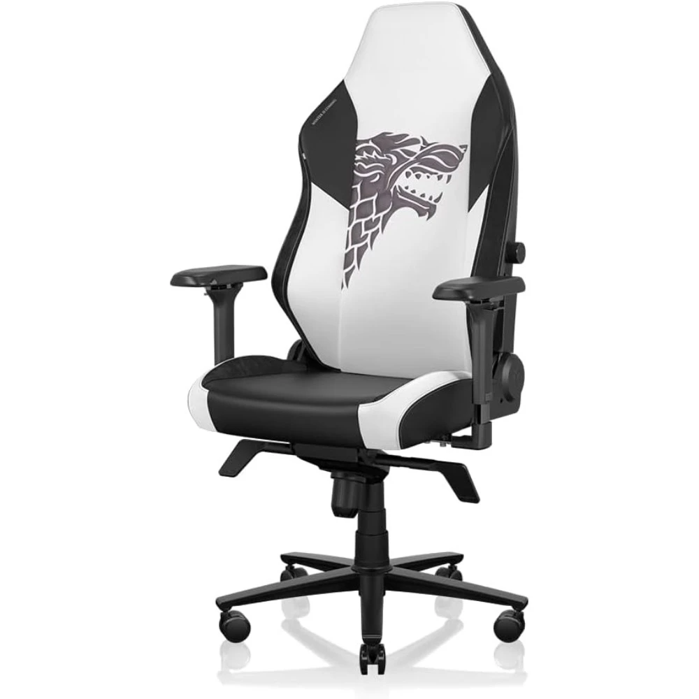 

Ergonomic & Comfortable Computer Chair with 4D Armrests - Magnetic Head Pillow & Lumbar Support,Gaming Chair