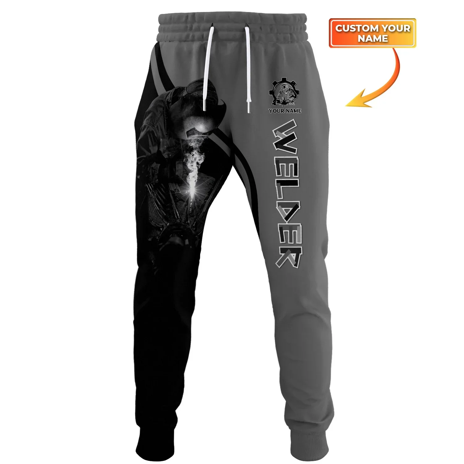 

Welder Pants Welding Personalized Name 3D All Over Printed Men's Jogger Pants Autumn Fashion Unisex Casual Sweatpants MP13