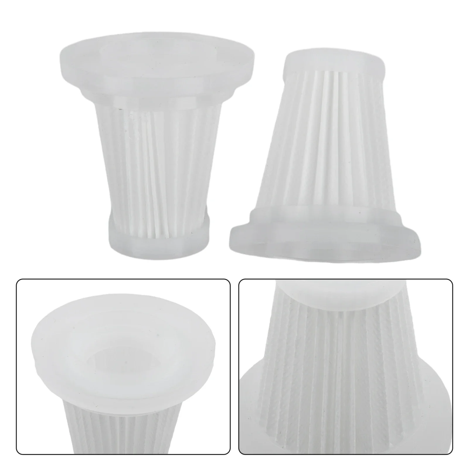 2/3/5pcs Filtes Reusable Car Vacuum Cleaner Replacement Washable Filters Cartridges Cordless Vacuum Cleaners Filters