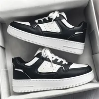 Chaussures pour hommes printemps-été, nouvelles baskets respirantes, chaussures blanches tendance et polyvalentes à semelle épaisse pour hommes, chaussures de sport et décontractées 2