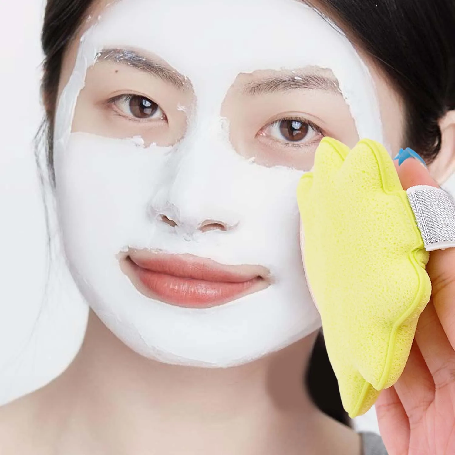 Exfoliating Face Cleaning Sponge Pads Gentle Facial SPA Massage Cosmetic Makeup Removal Wash Puff Foaming Cleansing Care Tools