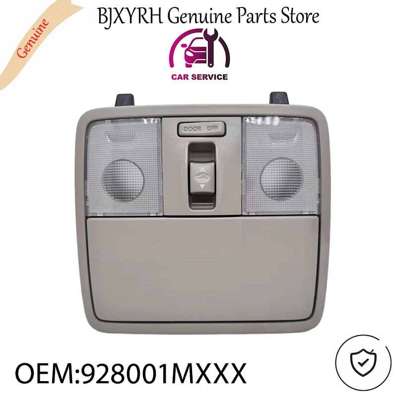 

928001MXXX 928001M000 Купольная карта верхней консоли с переключателем люка для Kia Forte 2010-2013 OEM 92800-1MXXX 928001M0008O