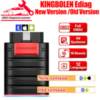 KINGBOLEN Ediag Hot Version Full System Diagnostic Tool OBD2 Scanner 16 Resets ECU Coding Active Test 1 Year Free PK Thinkdiag