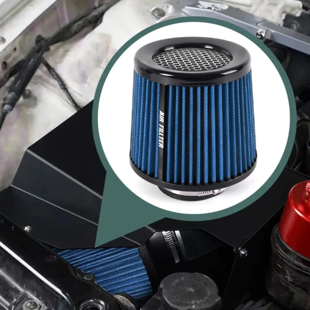 Washable Cold Air Intake Filter Universal Sport Power Mesh Cone Air Filter Quality Dry Air Intake Filter Replacement Filter