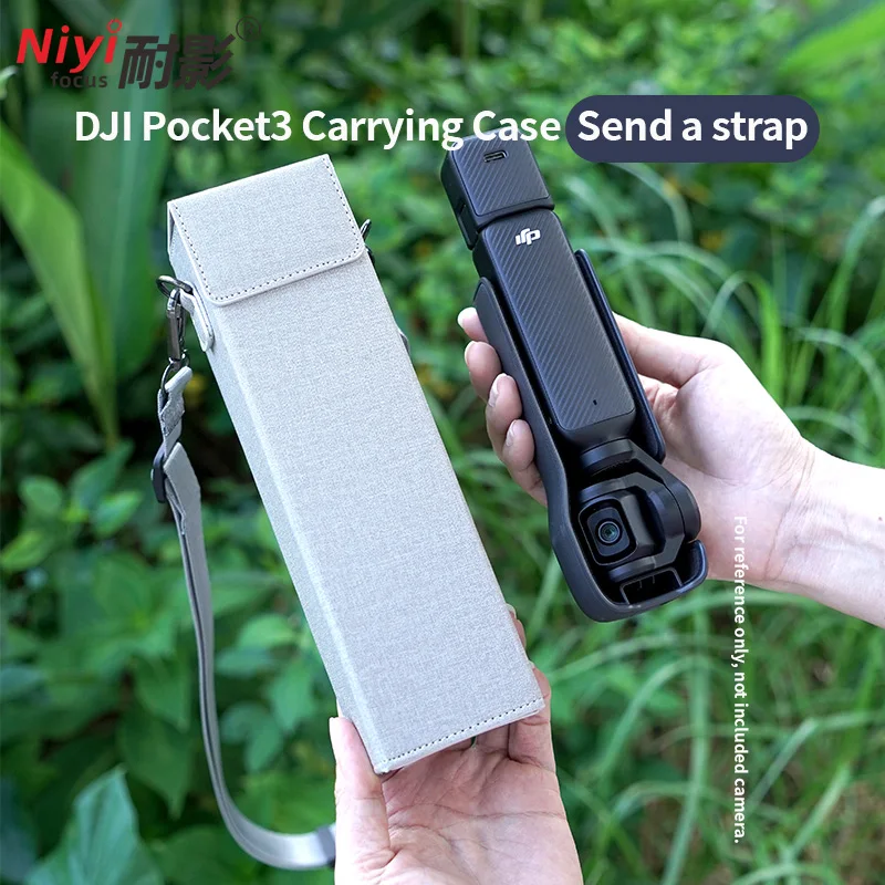 For DJI Osmo Pocket 3 Pocket 4 Carrying Case with Strap Waterproof Protective Storage Bag Portable Travel Camera Accessories
