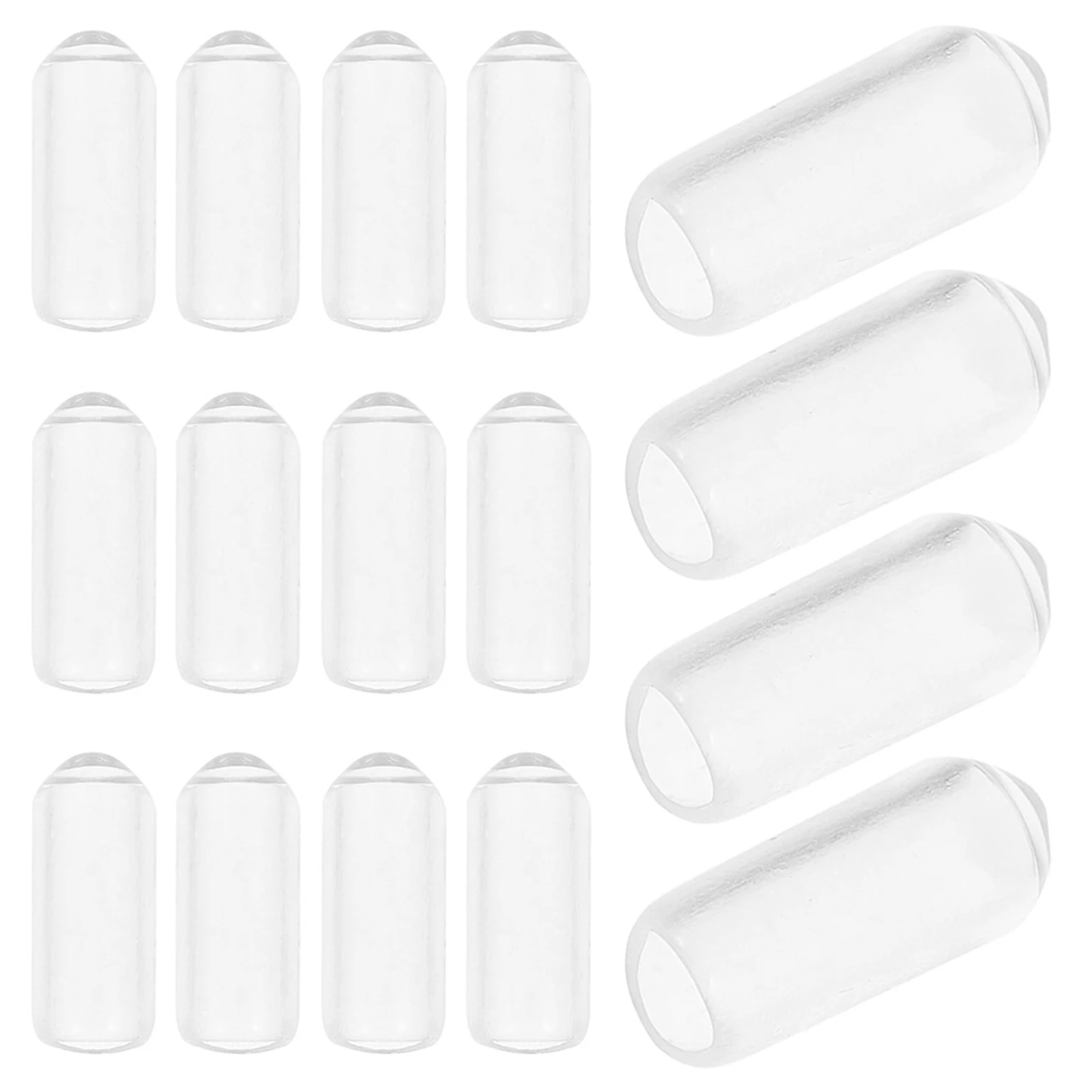 

200pcs Headband Caps Rubber Hair Accessories Protector Tips Cover For Damaged Headbands Replacement Hairband End Protectors Cap