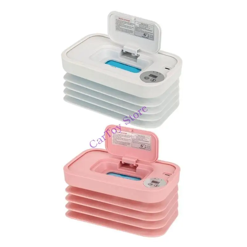 Scaldasalviette pieghevoli per neonati con controllo della temperatura regolabile portatile