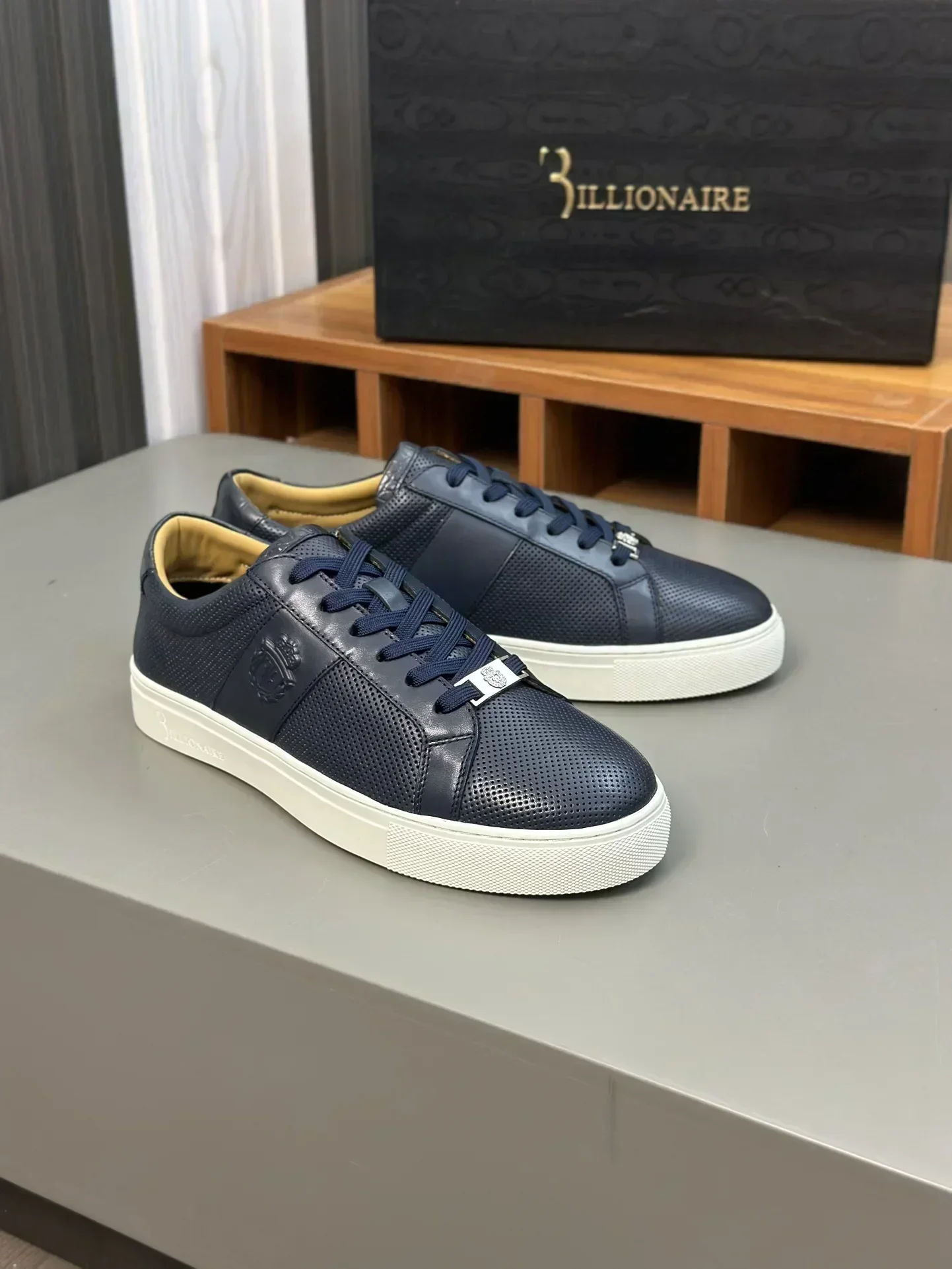 

BILLIONAIRE OECHSLI Shoes Men‘s Cowhide 2025 new sports high quality fashion comfortable outdoors European big size 39-45
