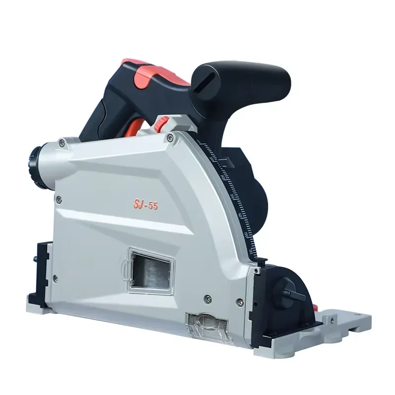 KWS Adjustable Cutting Depth Brushless Track Saw Wood Cutting Circular Saw Guide Rail